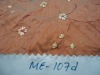 Machine Embroidered Silk Dupioni