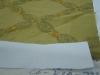 Machine Embroidered silk Dupioni