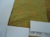 Machine Embroidered silk Dupioni