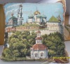 Machine embroidered cushion cover with high quality and lower price