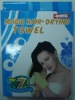 Magic hair-drying towel