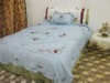 Manual Ribbon Embroidery Comforter set