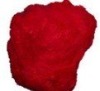 Manufacturer long-term supply  offer high tenacity and red Polyester recyclable fiber  size in 8D*38/102MM