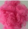 Manufacturer long-term supply  offer high tenacity and red Polyester staple Fiber size in 2.5D*51/65MM