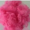 Manufacturer long-term supply  offer high tenacity and red Polyester staple Fiber size in 2.5D*51/65MM