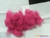 Manufacturer long-term supply  offer high tenacity and red Polyester staple Fiber size in 2.5D*51/65MM
