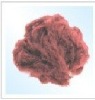 Manufacturer long-term supply  offer high tenacity and red Polyester staple Fiber size in 2.5D*51/65MM