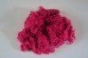Manufacturer long-term supply offer high tenacity and redPolyester staple Fiber size in 2.5D*51/65MM