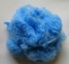 Manufacturer long-term supply  offer high tenacity andblue Polyester staple Fiber size in 1.5D*38MM