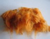 Manufacturers offer Yellow Polyester staple Fiber size in 3D*32MM