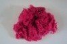 Manufacturers offer high tenacity and red Polyester staple Fiber size in 4D*32MM