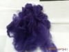 Manufacturers offer high tenacity,high-melting-point and purple Polyester staple Fiber size in 1.5D*38MM