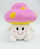 Mashroom vegetable plush cushion