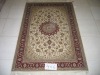 Medallion Turkish knots carpet 4X6foot high quality low price handknotted persian silk rug