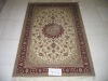 Medallion Turkish knots carpet 4X6foot high quality low price handknotted persian silk rug