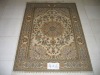 Medallion Turkish knots carpet 4X6foot high quality low price handknotted persian silk rug