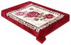 MeiYi hot selling 100% polyester korean style raschel blanket