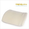 Memory foam lumbar support cushion