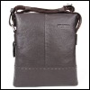 Men genuine cow leather casual shoulder bag