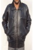 Mens Stylish Bomber Leather Jacket ( 100% Genuine Leather)