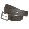 Mens leather belt