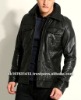 Mens leather jacket 2012 slim fit tight designers and manufacturers