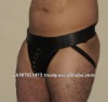 Mens leather underwear sexy jocks