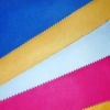 Mercerized tricot brushed fabric