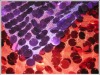 Mesh spangle embroidery fabric for fashion garment