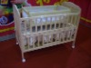 Metal baby cradle bed