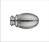 Metal curtain pole accessory