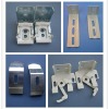 Metal curtain wall bracket or installation bracket and Ceiling clip for curtain track/rail/tube/rod-Curtain accessory