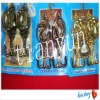 Metal decorative flower-type of curtain hooks