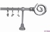 Metal set curtain rod & curtain accessory