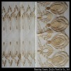 Metallic organza curtain fabric