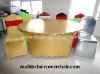 Metallic spandex round table cover