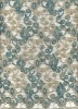 Metallic yarn polyester fabric emboridery for dress