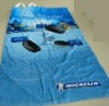 Michelin 100% cotton Beach Towel with Carrying Bag