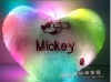 Mickey flashing pillow