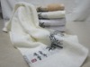 Micro bamboo fiber face / hand towels M6052 organic with bamboo pattern