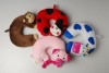 Micro beads animal U shape pillow