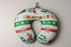 Microbeads Chrismas u  neck pillow with hook