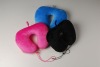 Microbeads  u  neck pillow  with drawstring waist