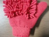 Microfiber Chenille Cleaning mitt with any color