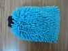 Microfiber Chenille mitt for car care