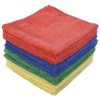 Microfiber Commercial Towels 16 x 16 in. 300 GSM 12-pack 4 colors