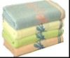 Microfiber Terry Cotton Velvet Bath Towel with Embroidery