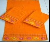 Microfiber Terry Velvet Bath Towel with Embroidery