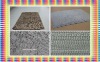 Microfiber chenille bath carpet