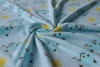 Microfiber fabric printed